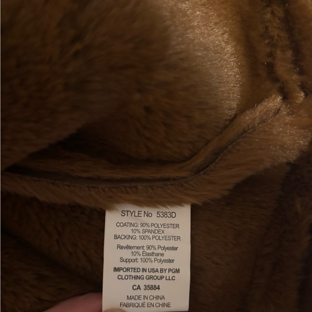 🤎 NWT Deluc Mathew Faux Suede Jacket – Medium | Sold Out Size - Picture 8 of 10